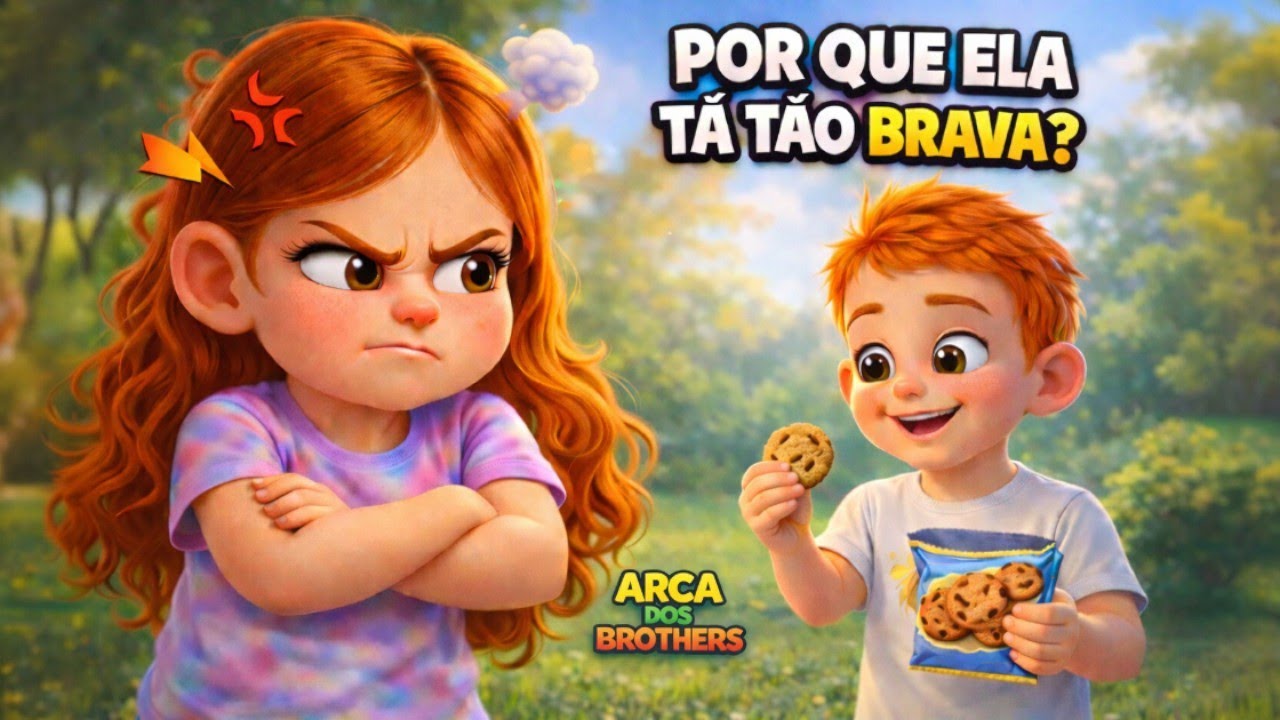 Por Que Ela Tá TÃO BRAVA? 😂 Ciúmes de Irmão e a História de Caim e Abel na Arca dos Brothers