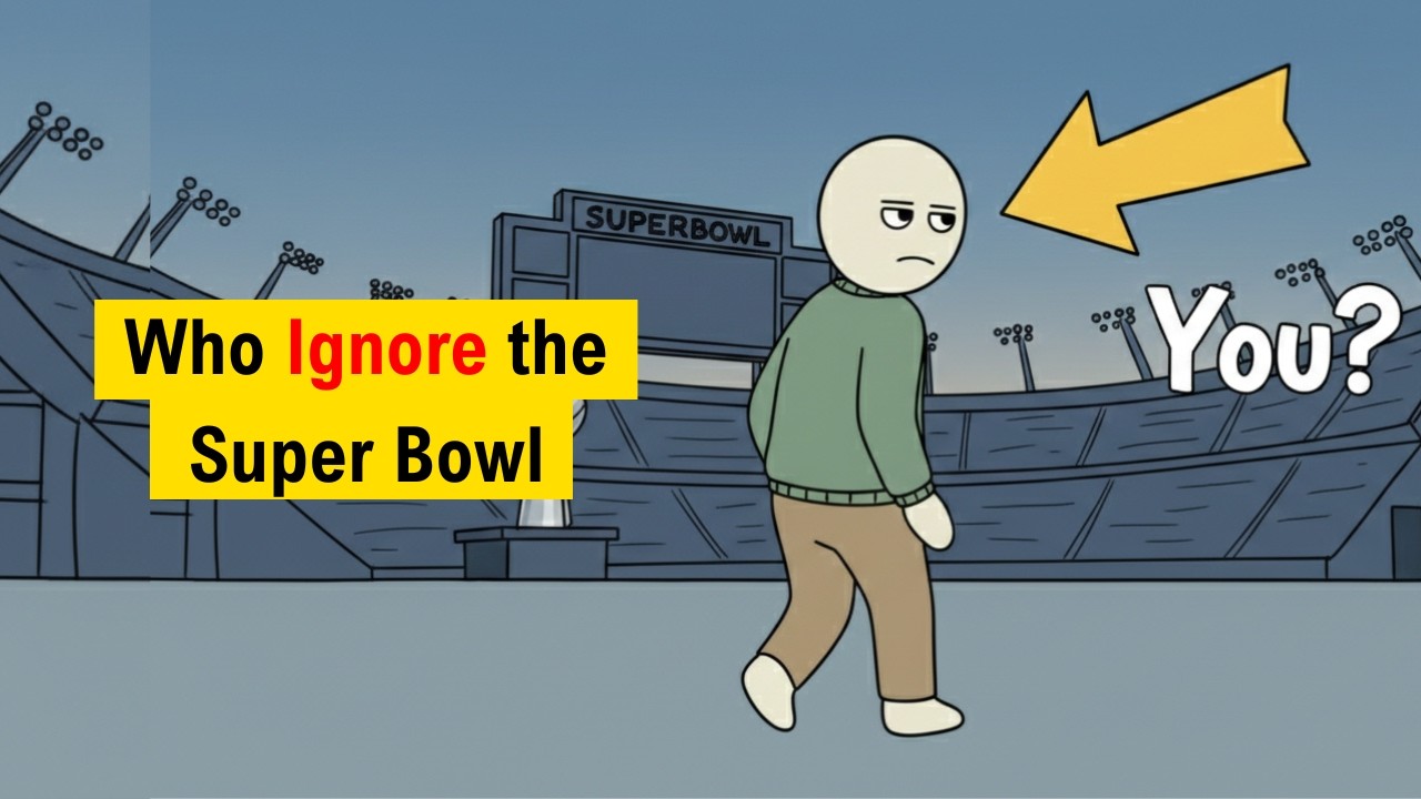 Psychology of People Who Ignore the Super Bowl Every Year