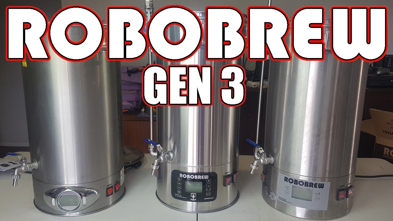 NEW!! ROBOBREW GEN 3 - Unboxing and Comparisons - Kegland - Brewzilla
