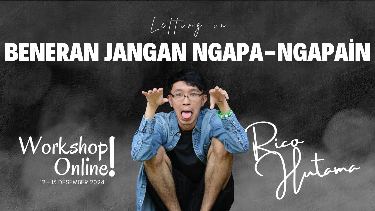 Letting in - SIMAK! Anjuran Untuk Tidak Ngapa-Ngapain yang Tepat! | Rico Hutama