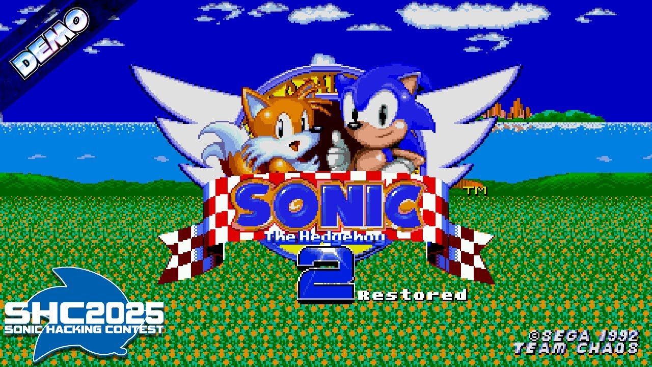 Sonic 2: Restored (REV 04) (SHC '25 Demo) ✪ Walkthrough (1080p/60fps)