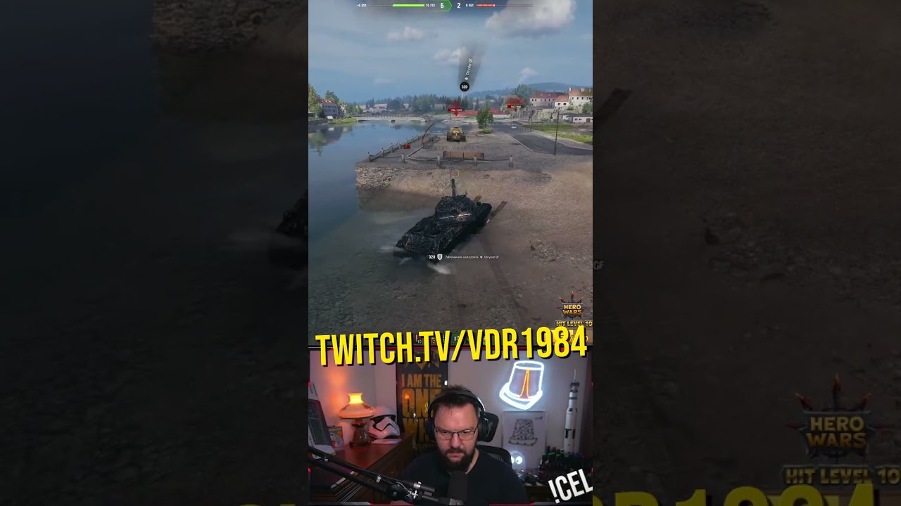 200 IQ moment w World of Tanks - Vdr #shorts