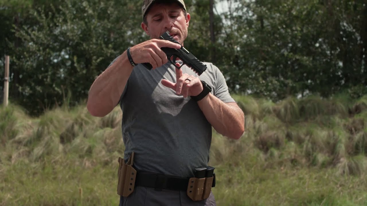 Jamey Caldwell: Properly Reholstering A Pistol