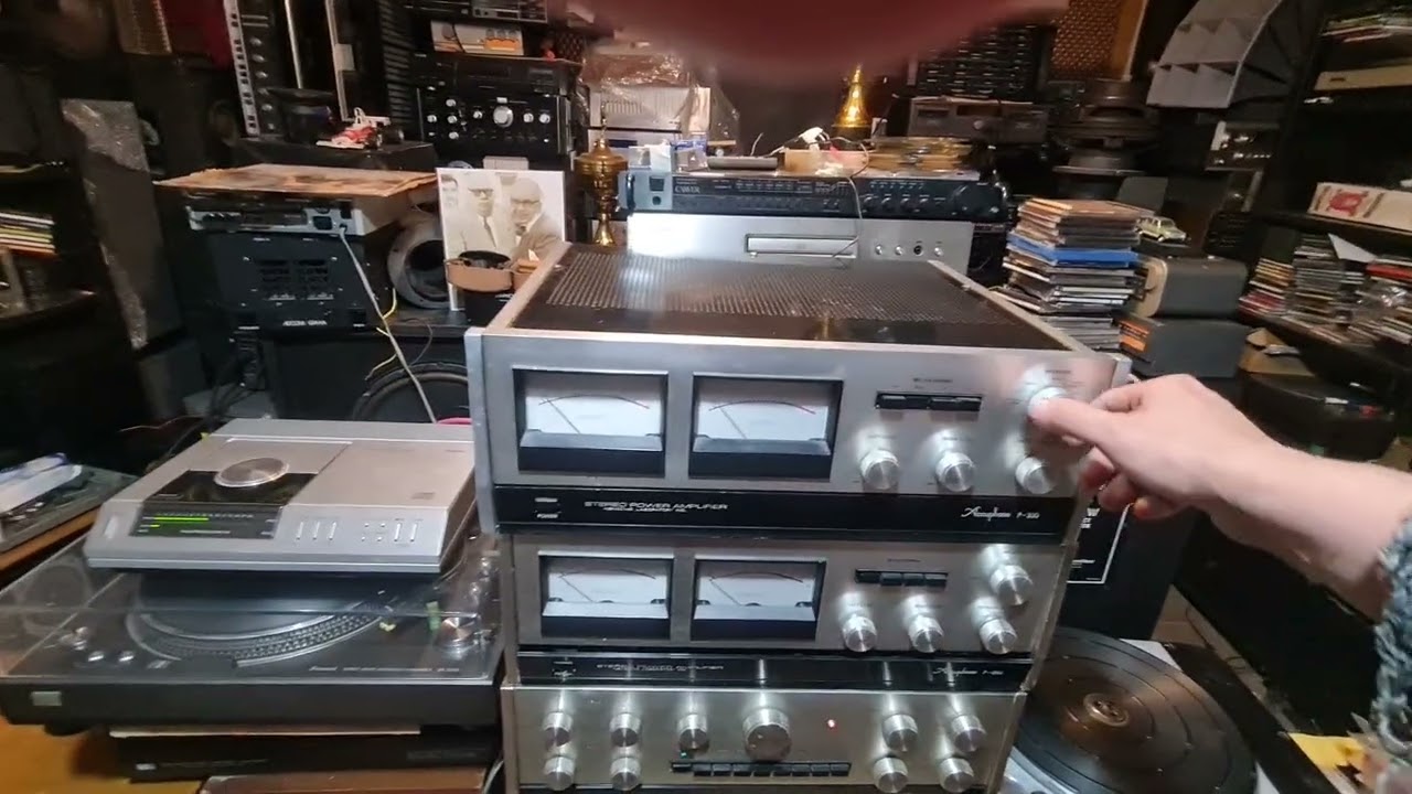 MEJORES EQUIPOS DE LA HISTORIA HOY : ACCUPHASE C 200/P 300/ P250 AÑOS 74-78 EL ROLLS ROYCE DEL AUDIO