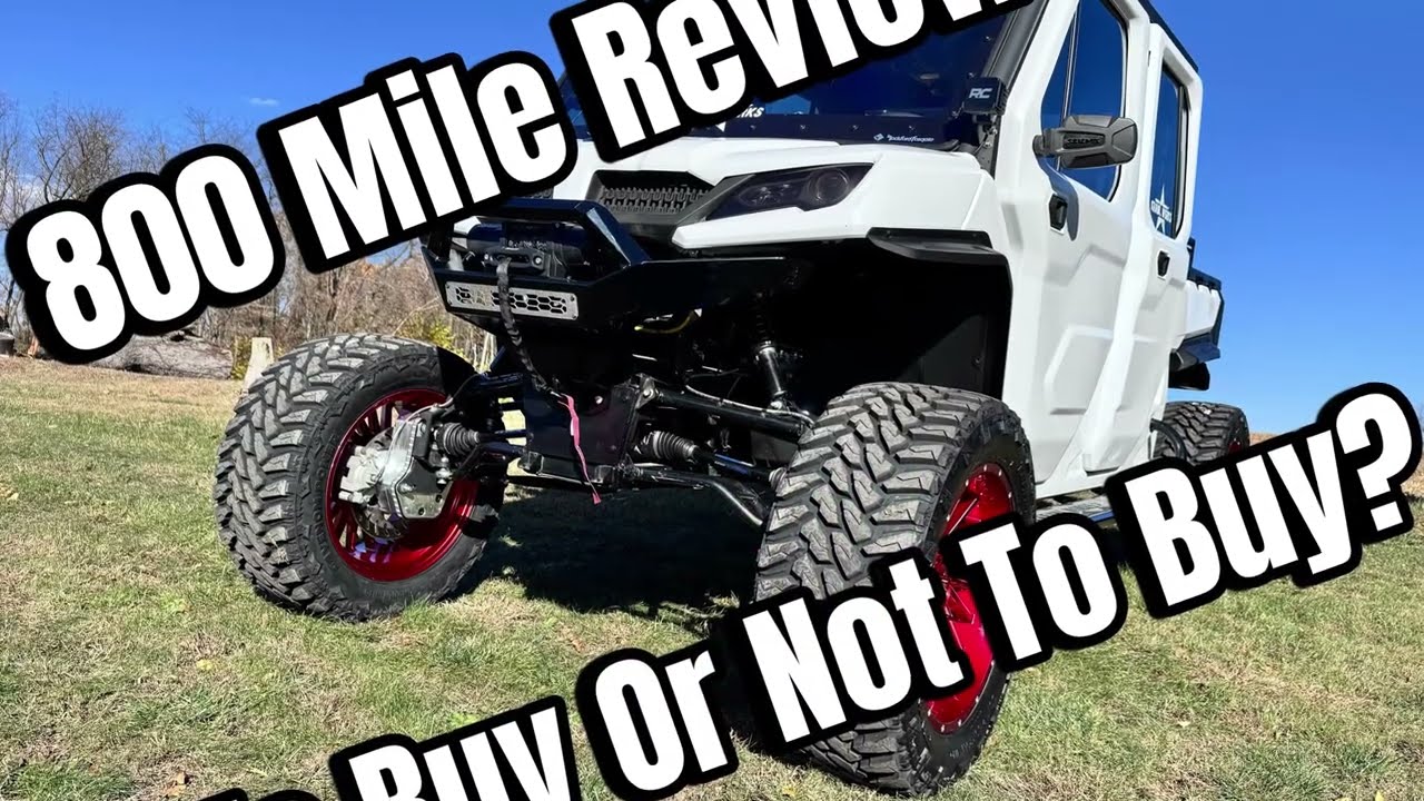 CFmoto Uforce 1000 XL 800 Mile Review