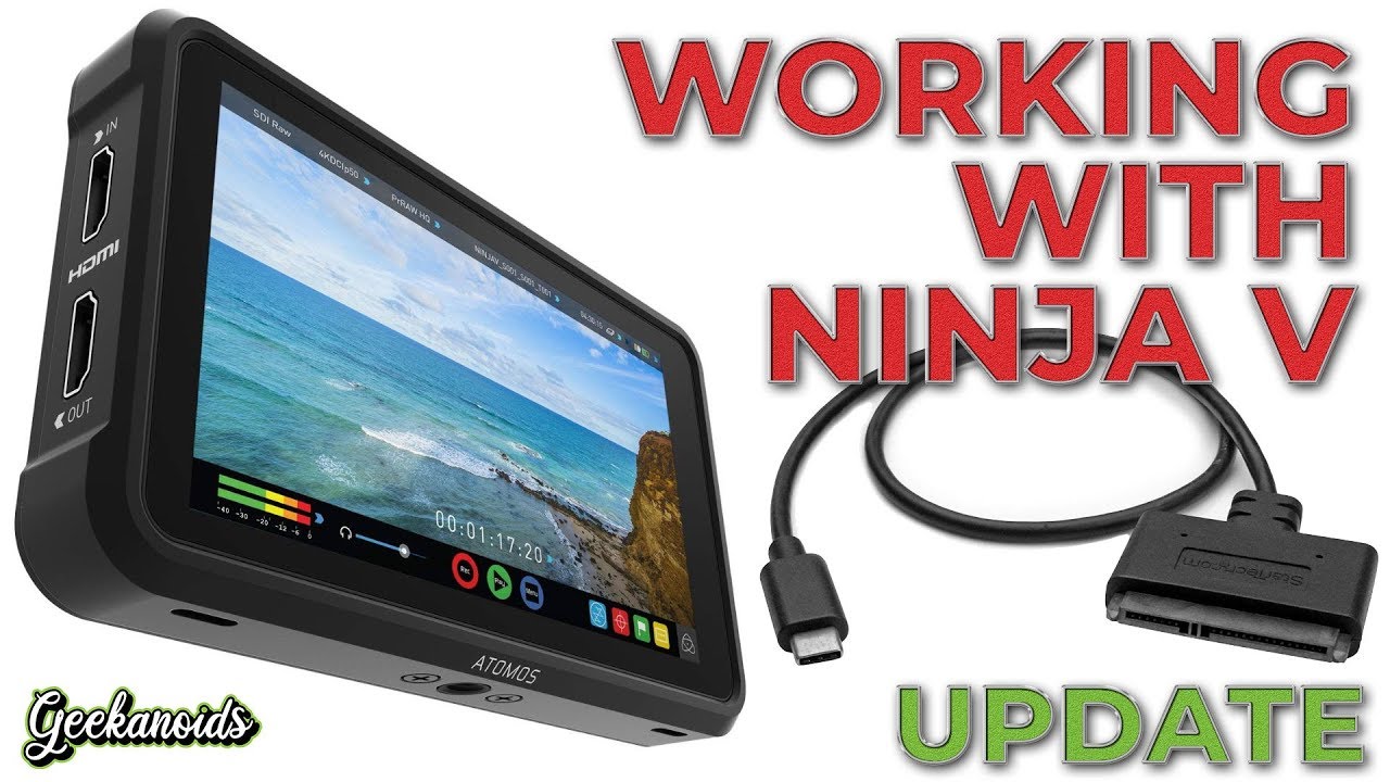 How to get Video Footage off your Atomos Ninja V