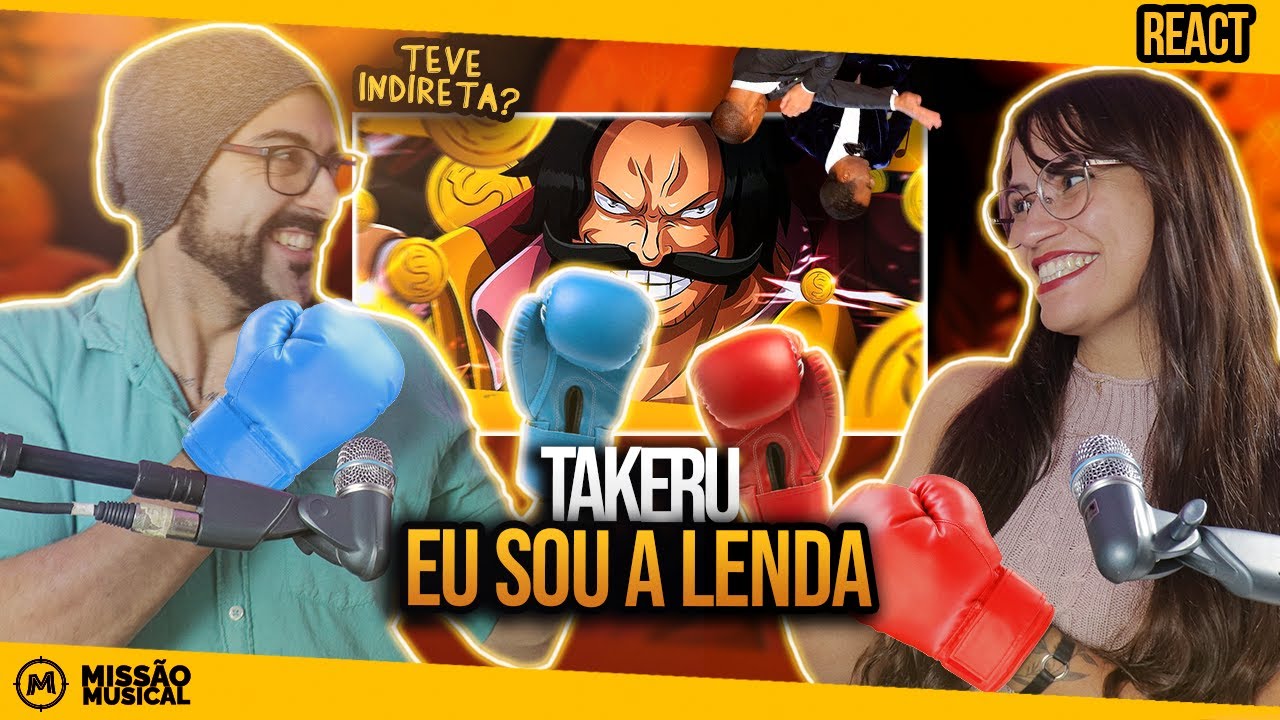 REACT de TAKERU - Eu Sou a Lenda | Feat. (7 Minutoz, Tauz, Yuri B., TK Raps e Felícia Rock)
