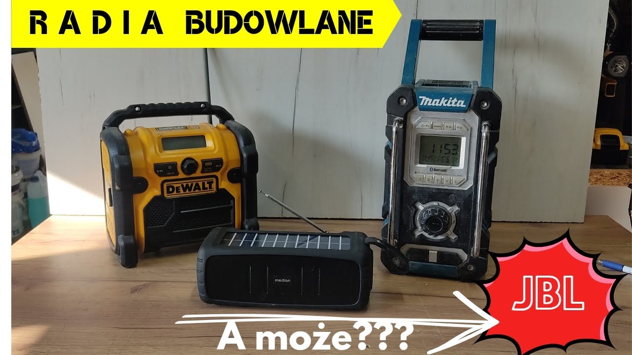 jakie kupić radio budowlane głośnik