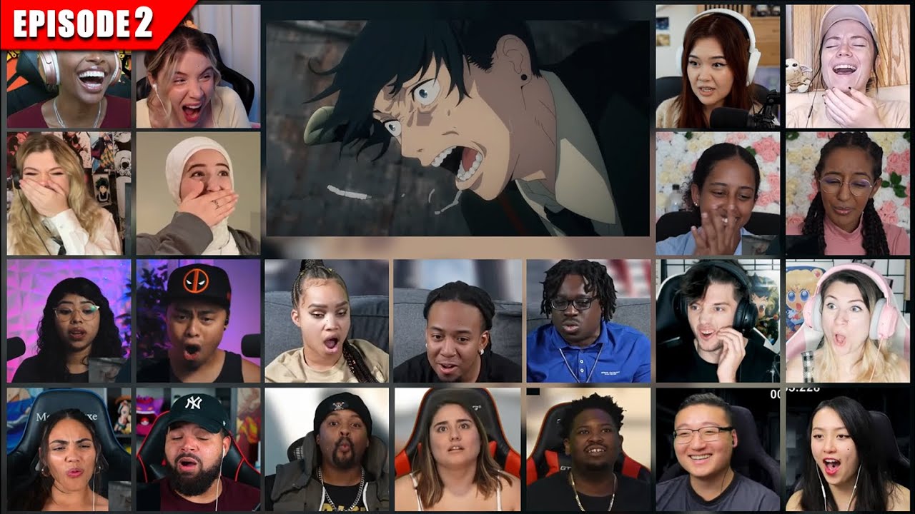 [Full Episode] Chainsaw Man Episode 2 Reaction Mashup | チェンソーマン
