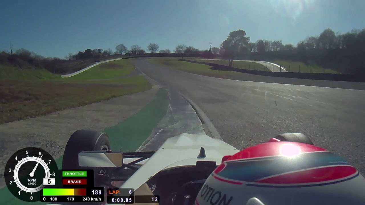 Kai onboard Pau-Arnos F4 test (two laps)