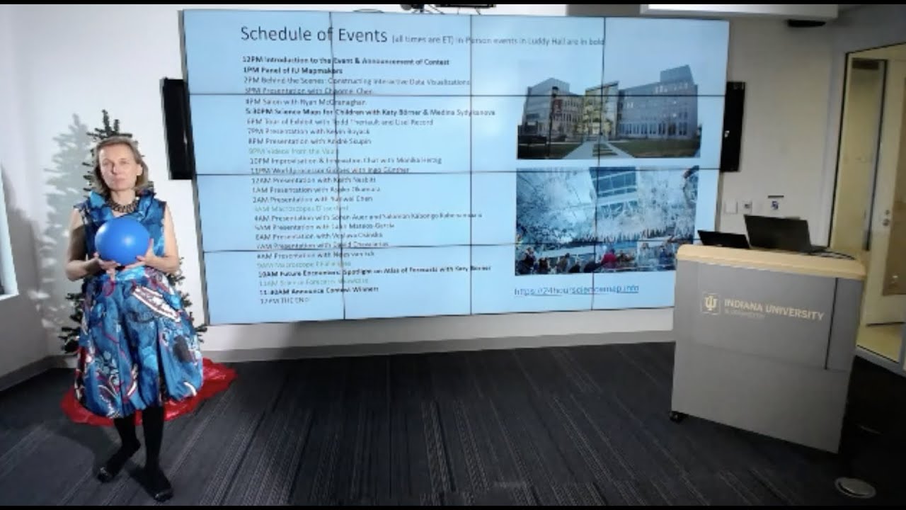 24-Hour Science Mapping Event: Hour One