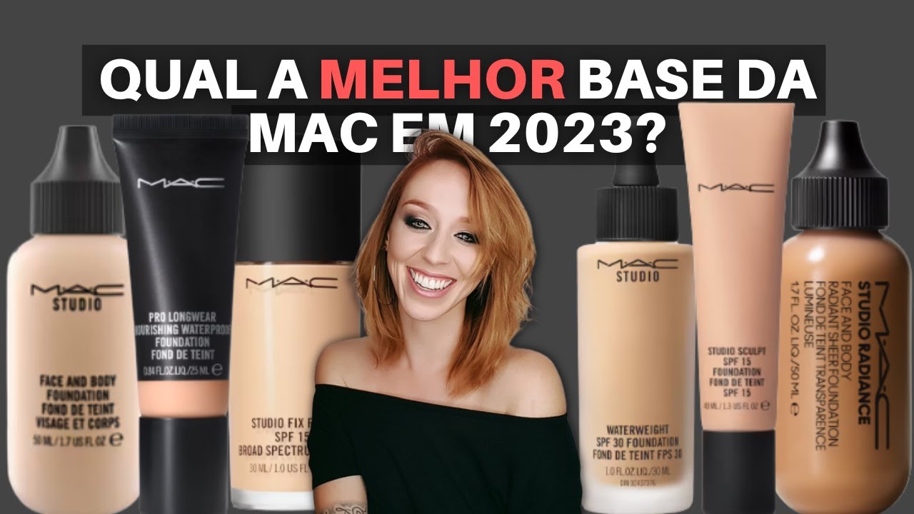 RESENHA comparativa de TODAS AS BASES DA MAC 2023 | Qual a melhor base da MAC?