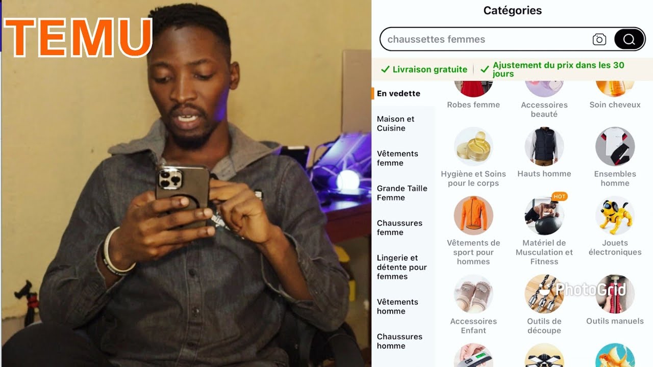 Comment COMMENDER sur TEMU App 📲 et recevoir la LIVRAISON partout au monde ?