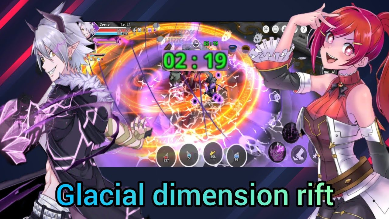 Epic conquest 2 - Edna and Zerav VS Glacial dimension rift (extreme) [test]