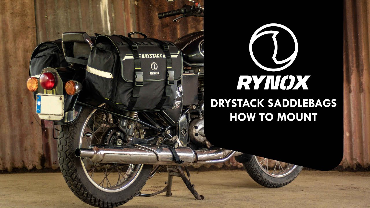 Rynox Drystack Saddlebags: How to Mount