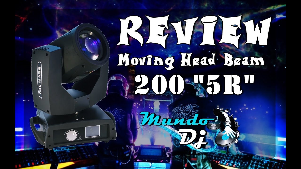 Review Moving Beam 200 5R Muito Mais /#MUNDODJ