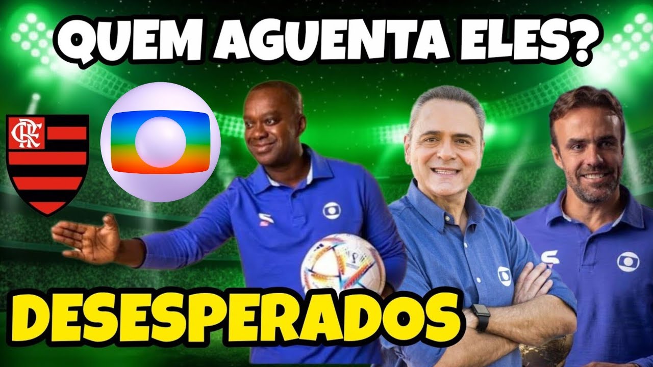 🚨QUEM AGUENTA ELES? DERROTA LIMPA E O DESESPERO DA TV - O VELHO ROTEIRO DO FLAMENGO 👀
