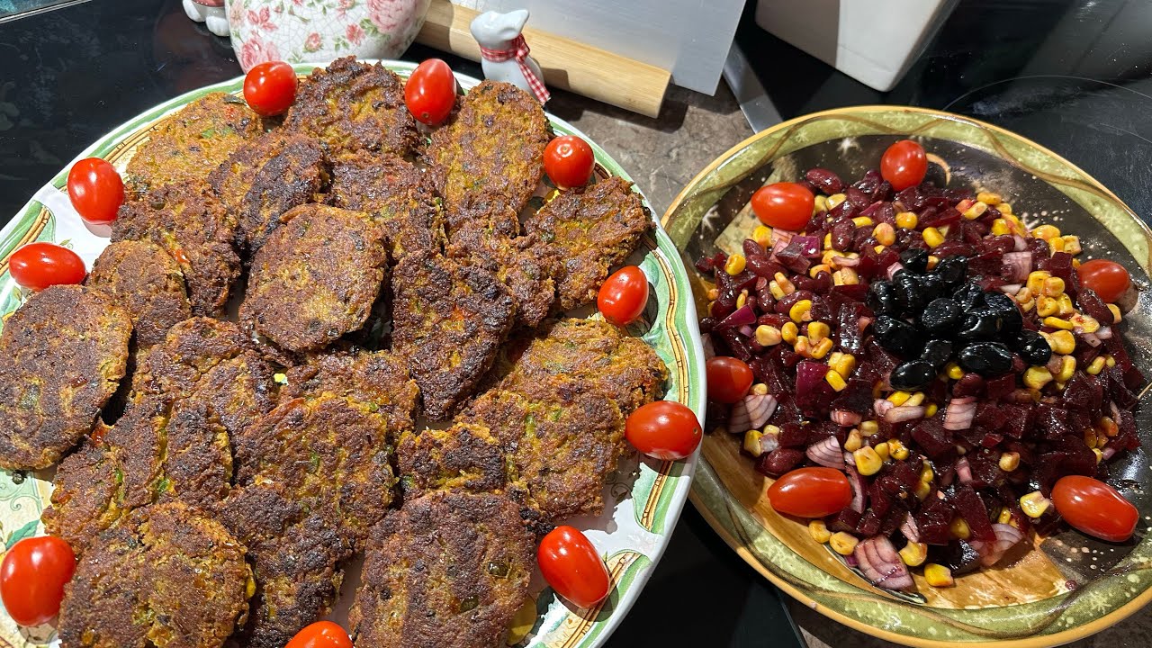عروك طاوة او كباب طاوة نباتي صيامي على طريقة الشيف عامر 