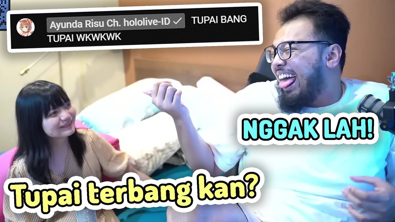 Kemunculan Tupai Langsung Bikin Pasutri Ini Ribut [Ayunda Risu, Gema Show Indo | Hololive ID]