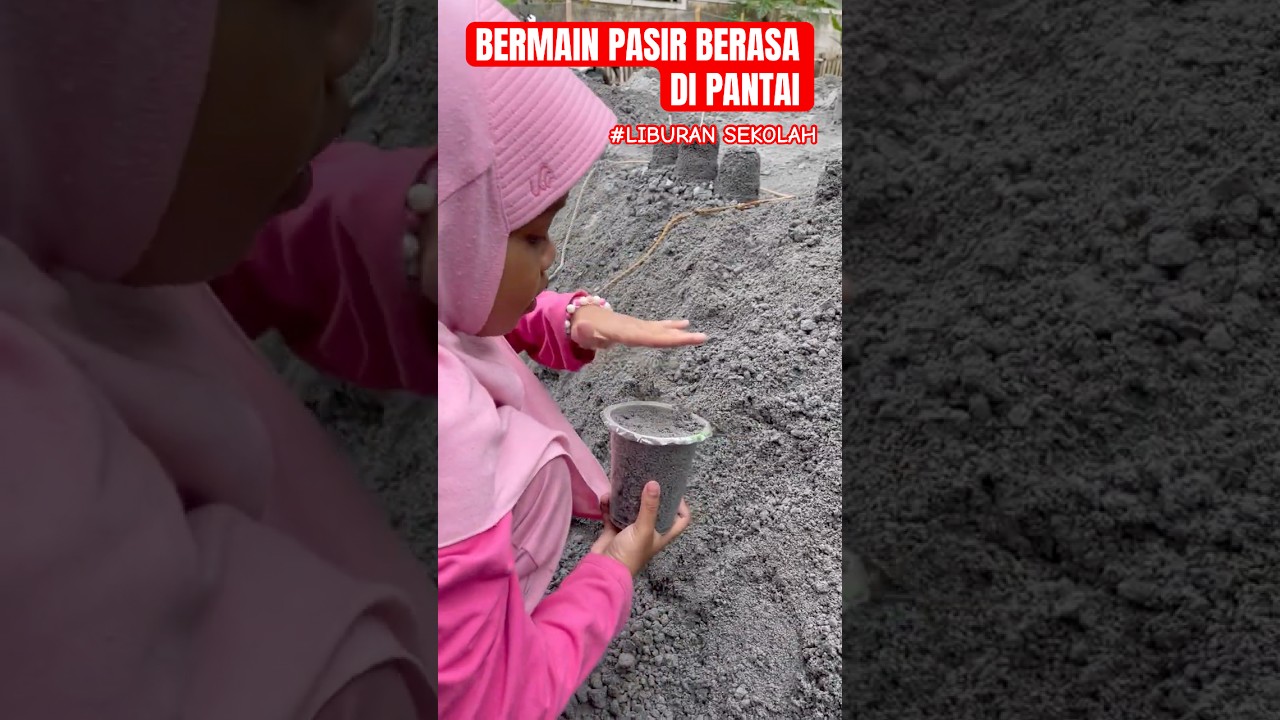 POV MAIN PASIR DI PANTAI 😇😅 