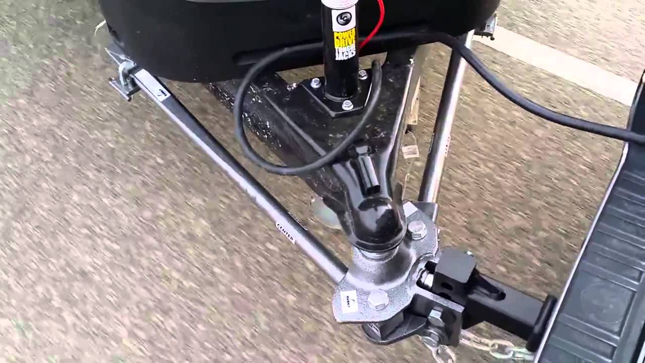 Husky Centerline TS 32218 Weight Distribution Hitch Test Pull