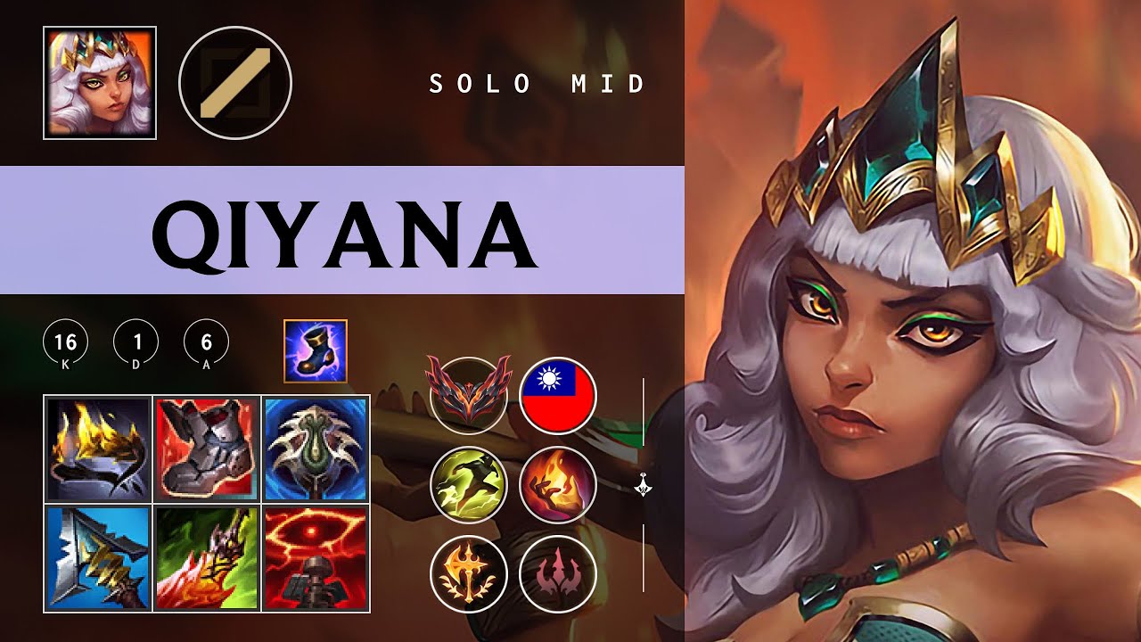 Qiyana Mid vs Akali - TW Grandmaster Patch 26.01