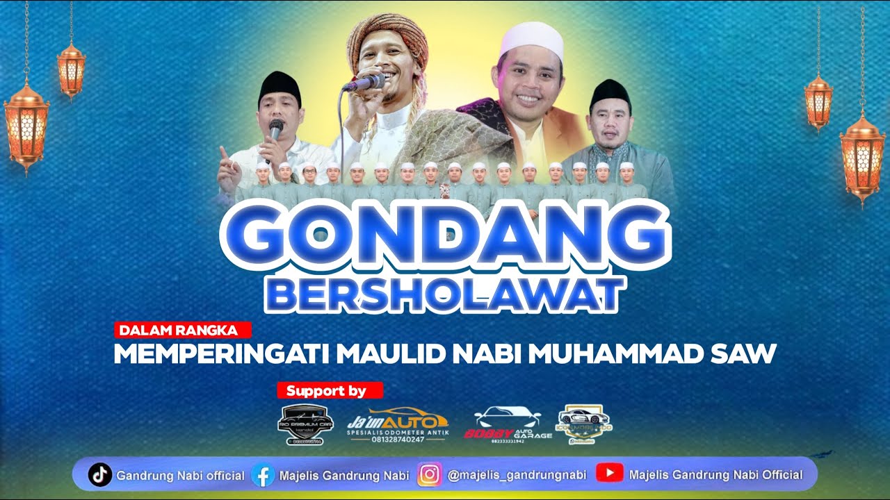 🔴🔵[LIVE] GONDANG BERSHOLAWAT BERSAMA MAJELIS GANDRUNG NABI