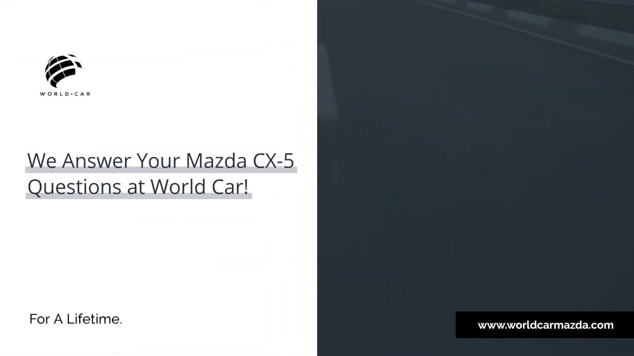 Mazda CX-5 Q&A | Does the Mazda CX-5 have Apple CarPlay?