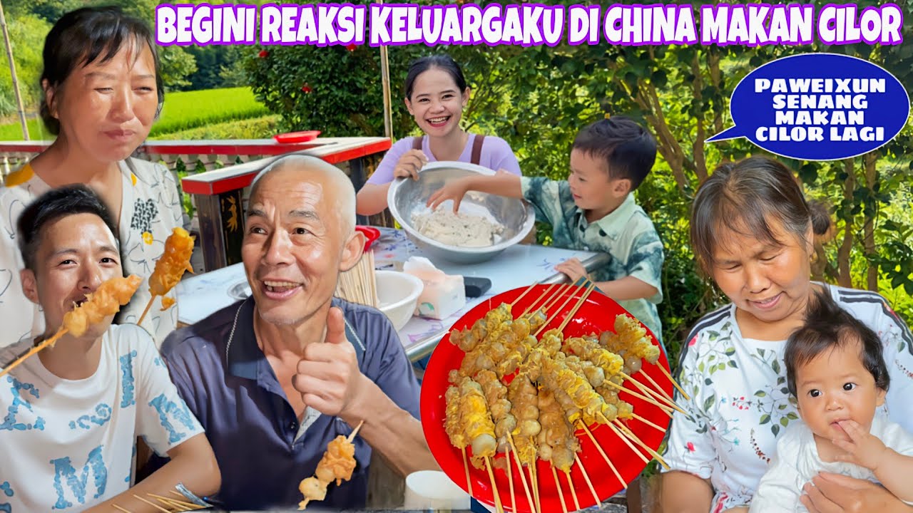 AKHIRNYA BISA BUAT CILOR KHAS INDONESIA DI CHINA, LUCU DENGAR KELUARGAKU BILANG CILORRRRR