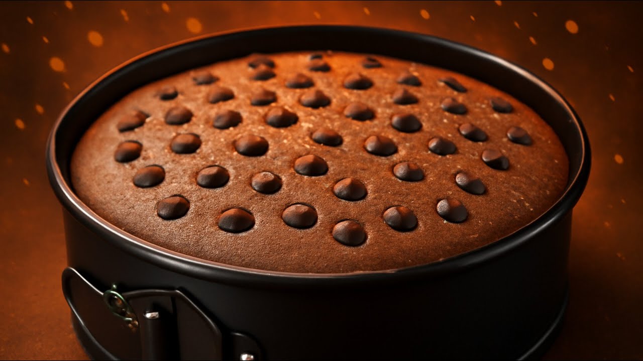 «Самый простой шоколадный торт! 🍫 | Очень нежный, влажный и готов всего за несколько минут»