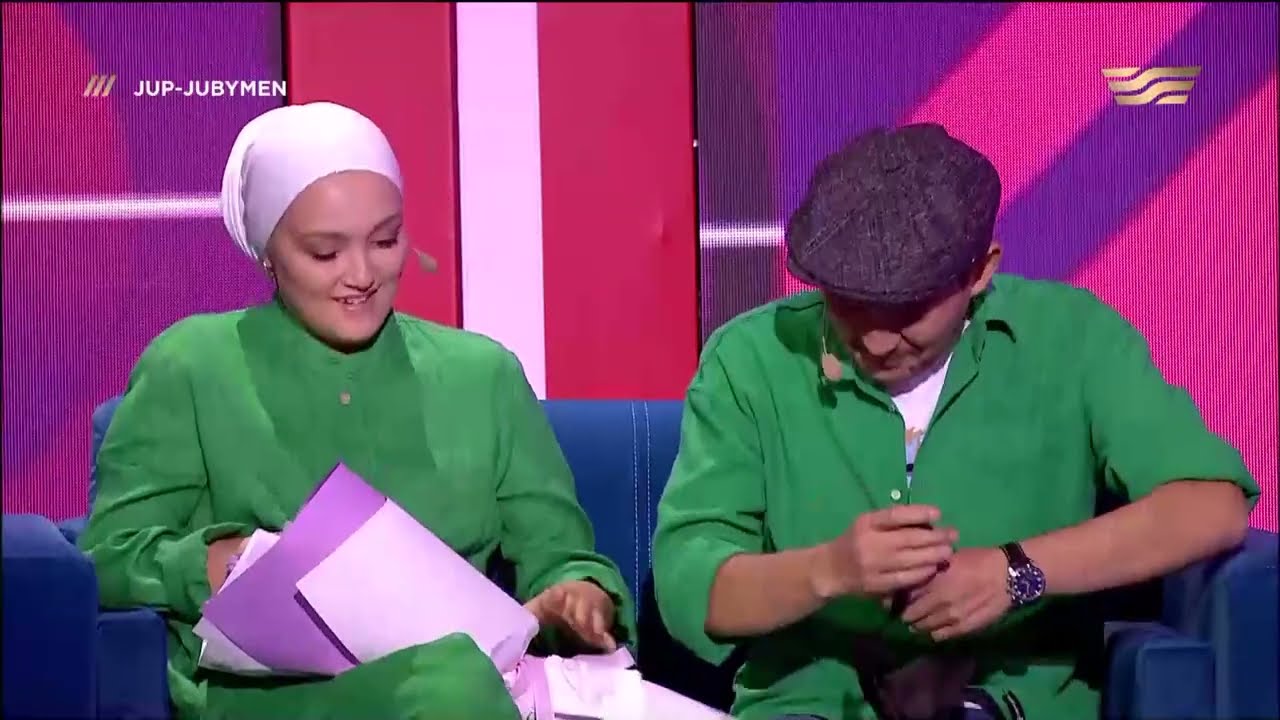 Ерболат Төлегенов пен Айсұлу Төлегенова жұбы. 1-кезең. «JUP-JUBYMEN»