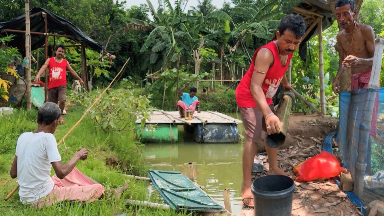 দুই শ্বশুরের মাছ ধরার কম্পিটিশন 😀|