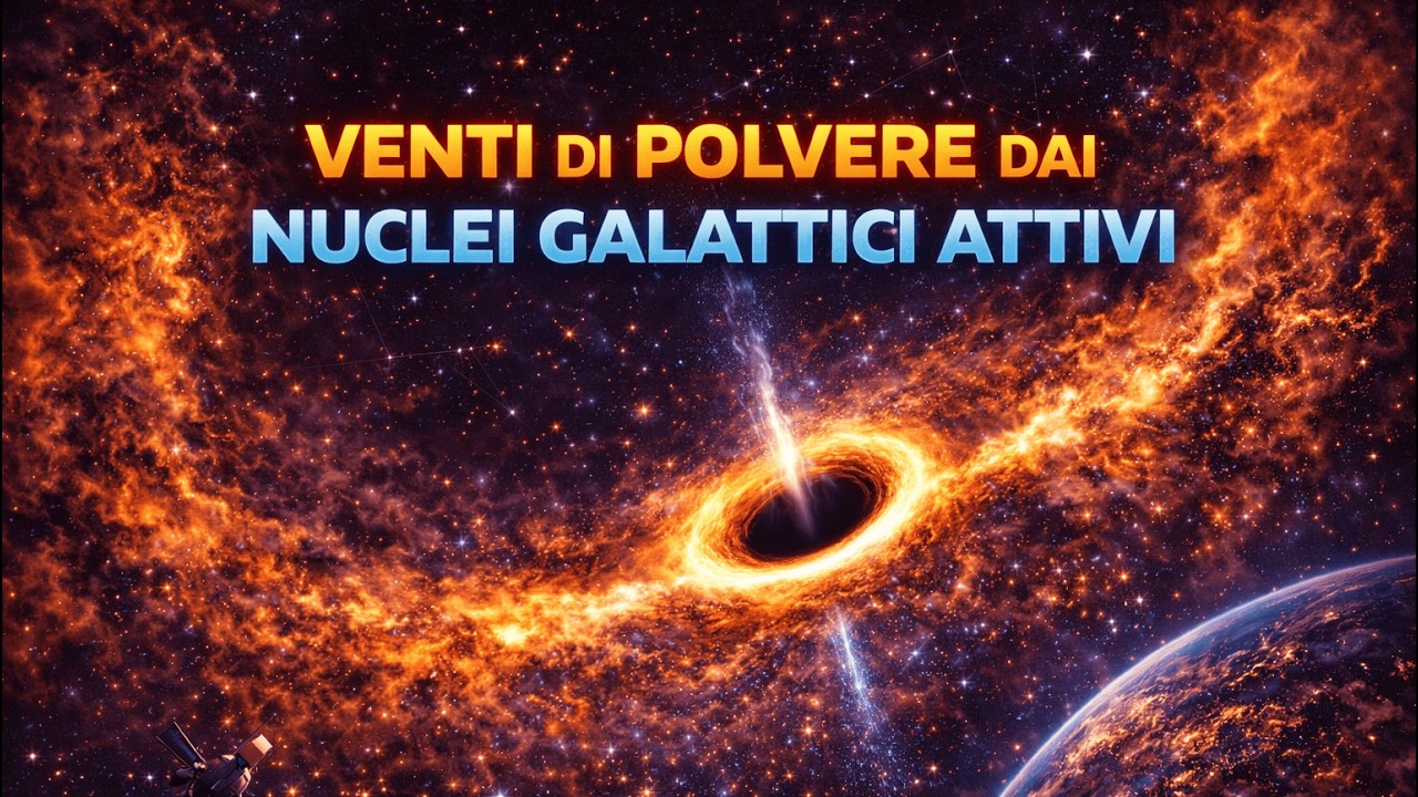 AstroNews: Venti di Polvere dai Nuclei Galattici Attivi