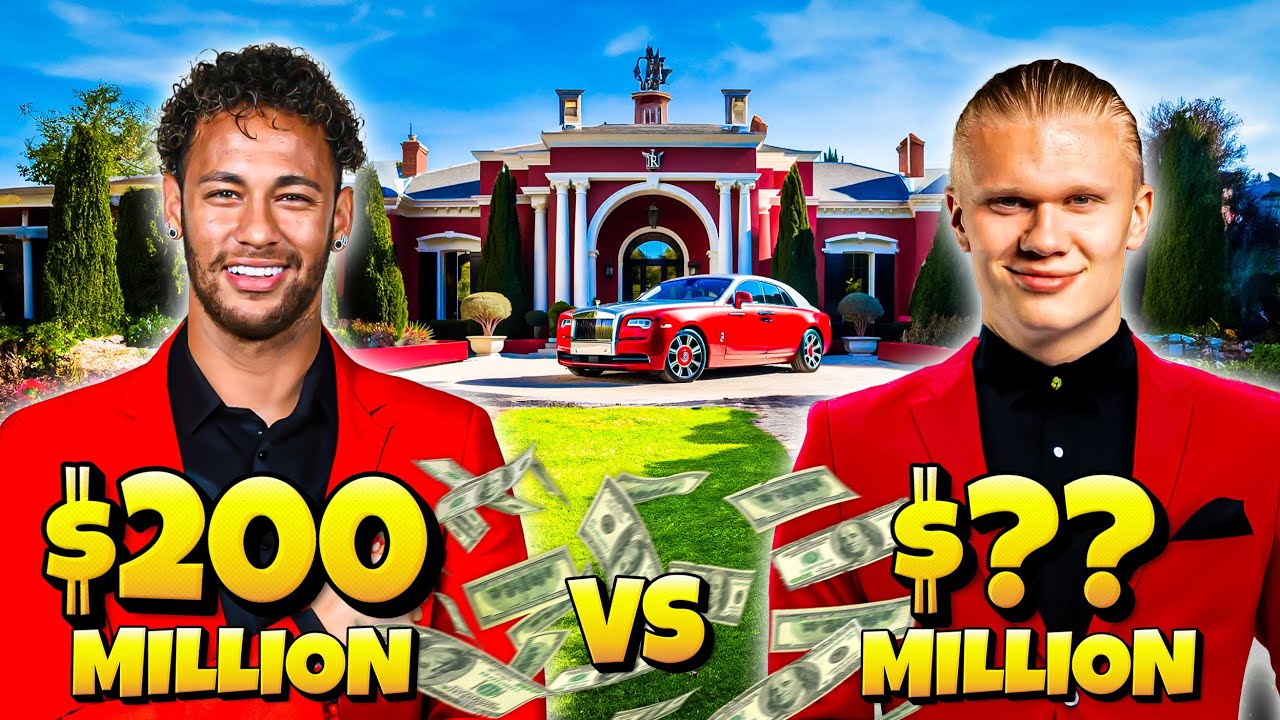 Neymar vs Haaland - Which One Shows Off The Most?