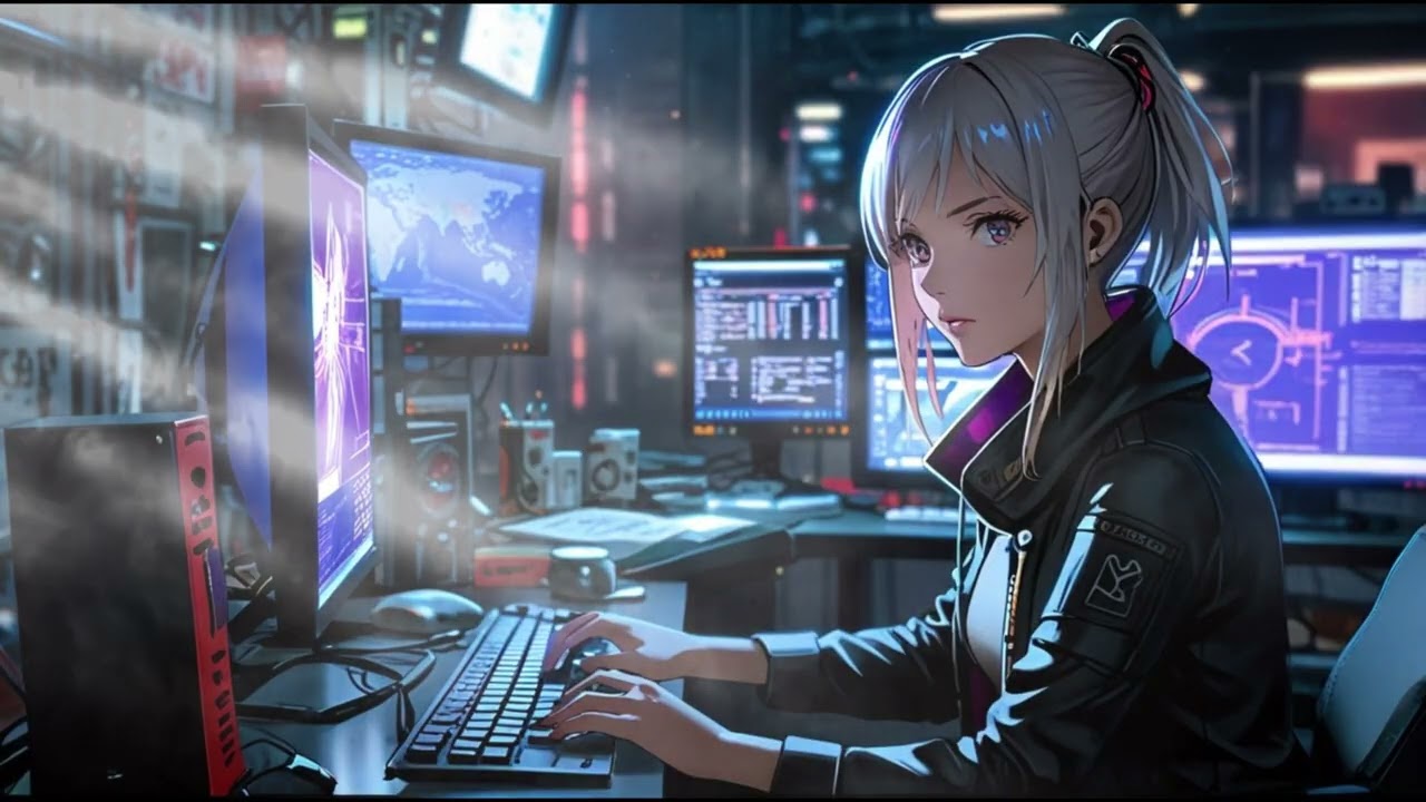 Cyberpunk Ambient Music for Triumph & Recovery | Dead Cat Bounce