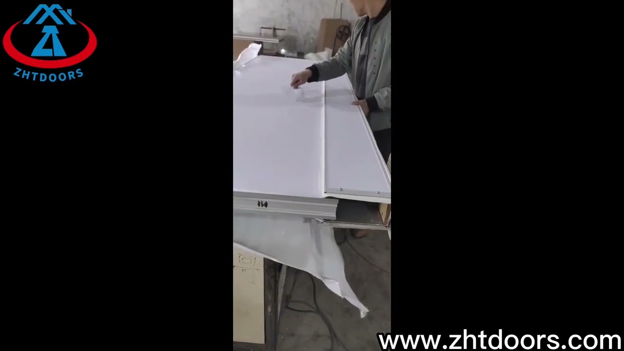 ZHTdoors China Most Reliable Manufacturer High Cost-effective exit fire rated double steel doors