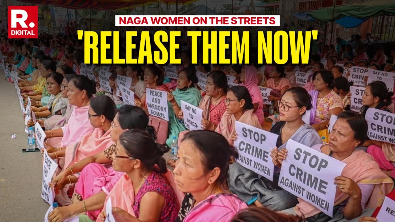 Manipur Tension: Naga Groups Protest, Six Still Held Hostage By Kuki Militants | BREAKING