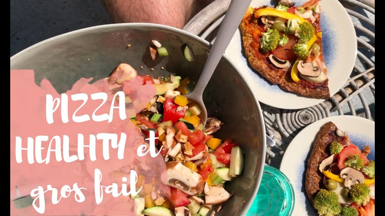 UNE JOURNÉE BIEN DANS MON SLIP : RECETTE PIZZA HEALTHY ET DÉLICIEUSE !
