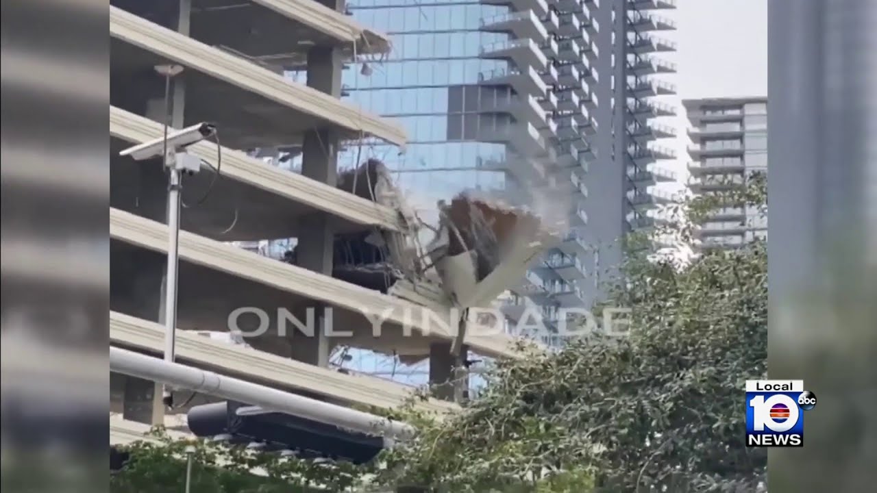 Part of Brickell building under construction dangerously collapses