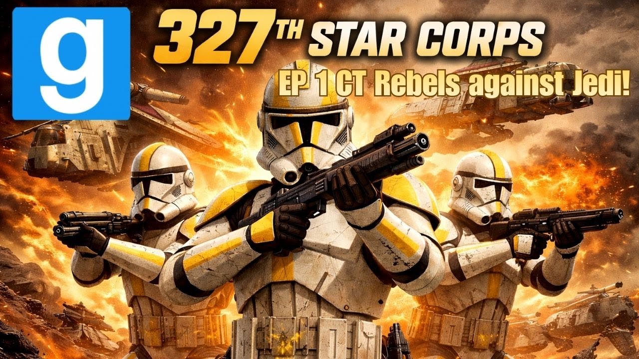 CT Rebels against Jedi! Garry's Mod Star Wars RP EP1 [Bacta Company]