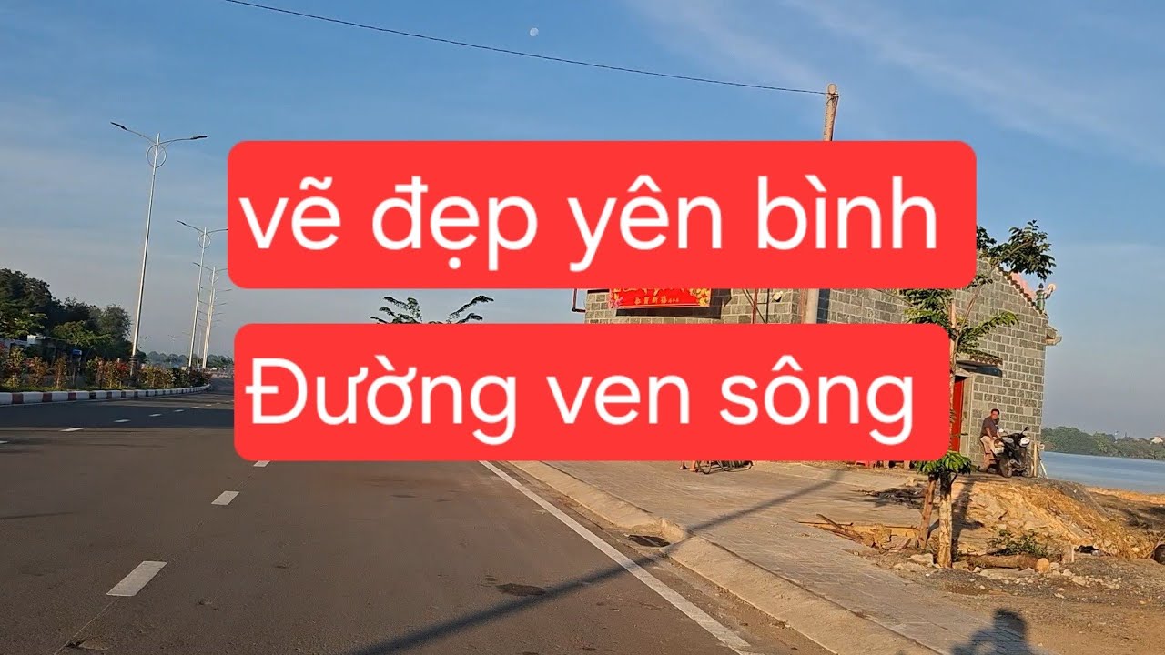Vẻ Đẹp Yên Bình Đường Ven Sông 5,2km Biên Hòa Đồng Nai Buổi Sáng Sớm
