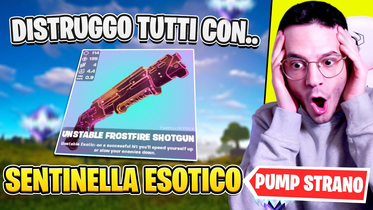 TROVO IL SENTINELLA ESOTICO E DEVASTO TUTTI! su Fortnite #fortnite #fortniteita #smi_ii