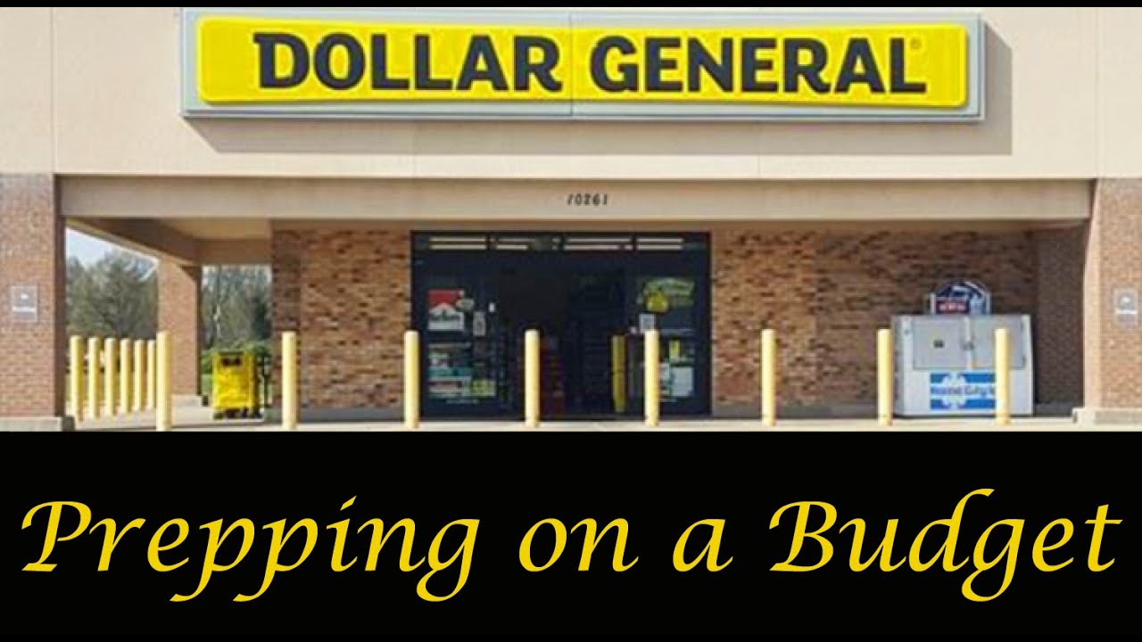 Budget Prepper Haul from Dollar General