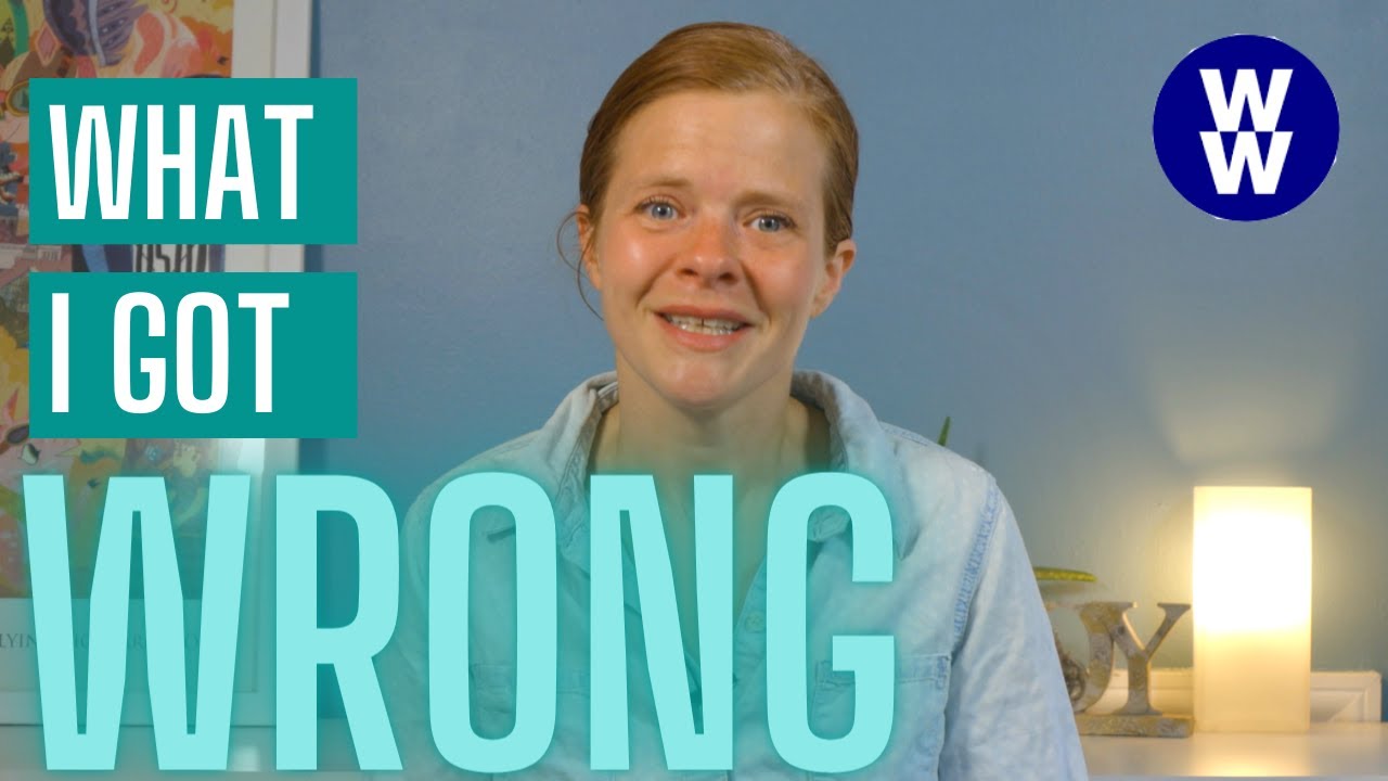 MY WORST WEIGHT LOSS MISTAKES | WW Blue Plan | 100-Pound Weight Loss | iTrack Bites