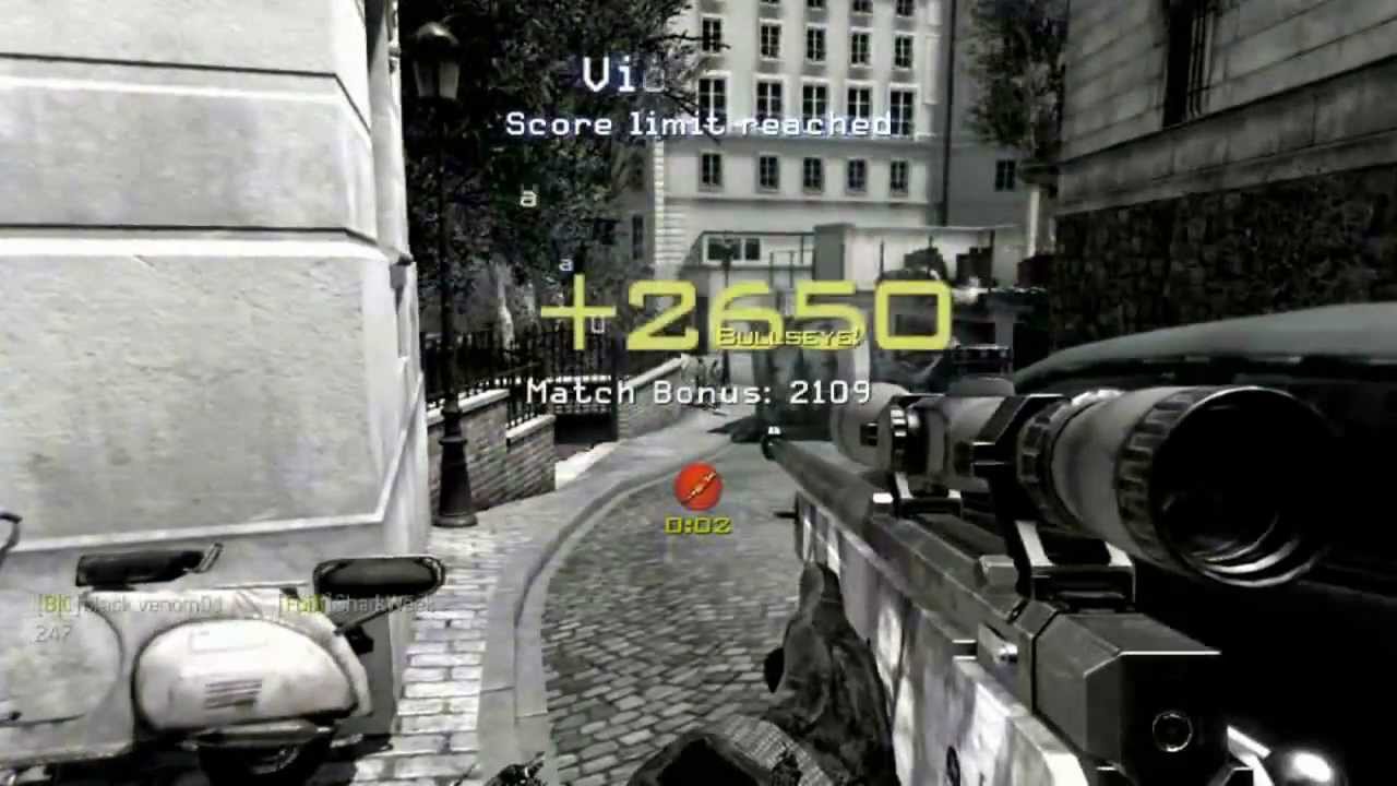 MW3 - Best throwing knife kills !!!