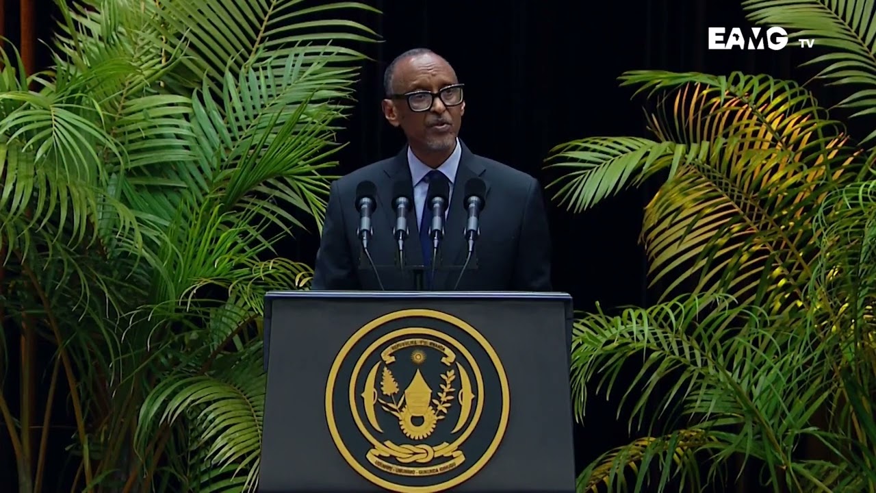 We will have our shoulders burdened and remain dignified.” President Kagame