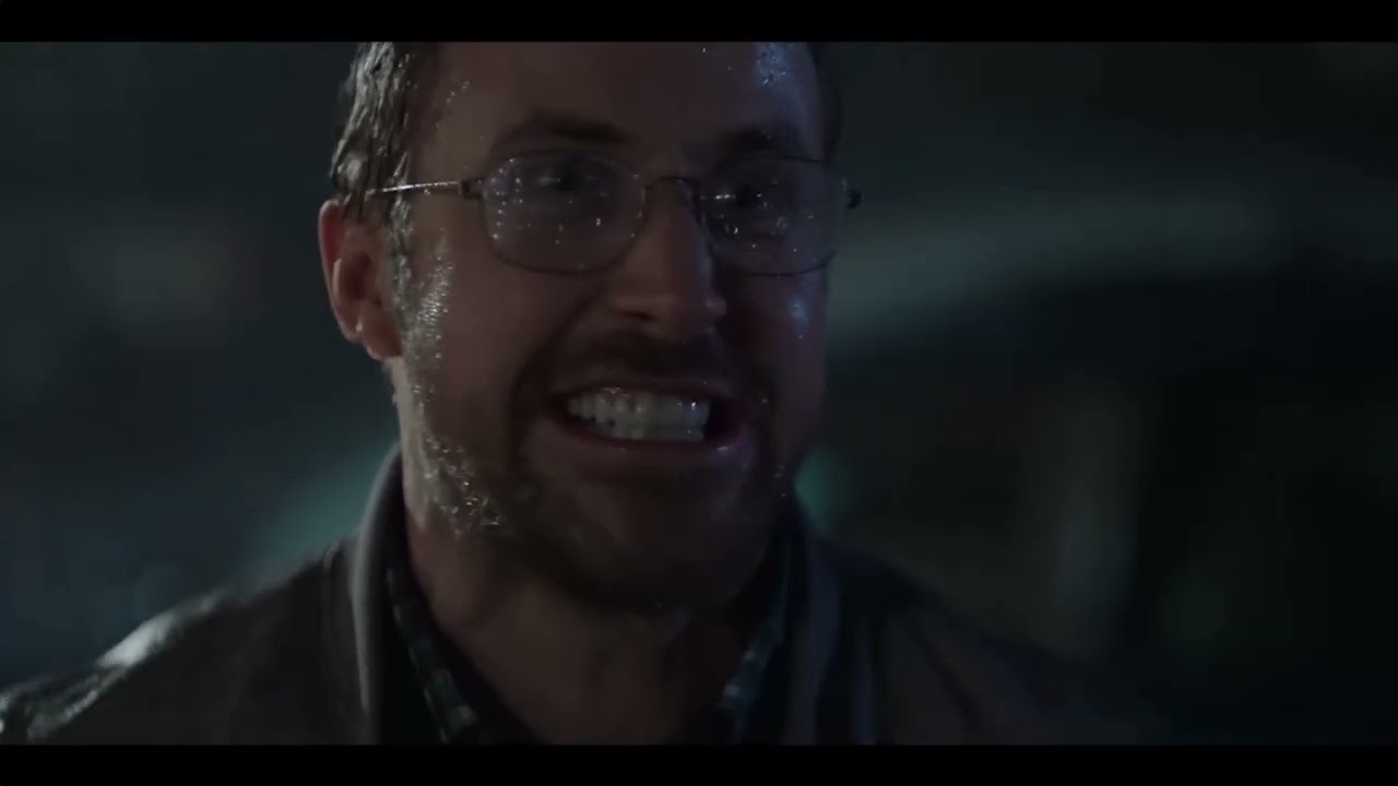 Ryan Gosling yelling and screaming for 2 minutes and 40 seconds