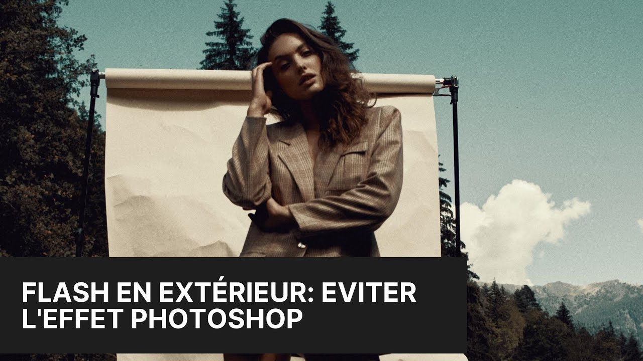 PORTRAIT au FLASH en EXTERIEUR  (Elinchrom ELB 500 TTL)