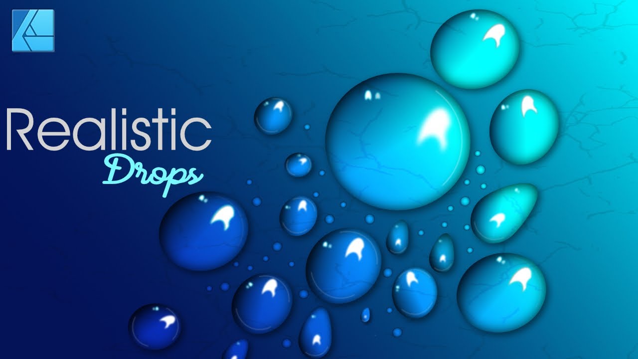 Affinity Designer Tutorial: How to Create Realistic Drops
