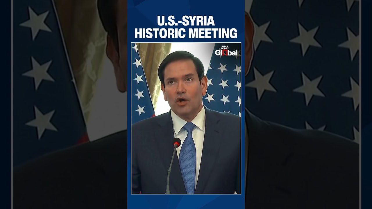 Marco Rubio Leads Historic U.S.-Syria Talks on Ceasefire and Northeast Syria Integration